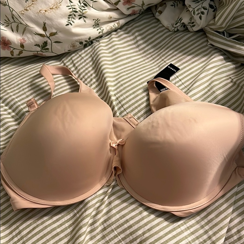 Torrid Tshirt push up Women's Nude Bra